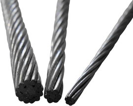 Acél drótkötél (Ø) 4 mm TOOLCRAFT 13211100400 Szürke