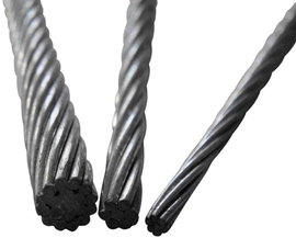 Acél drótkötél (Ø) 2.5 mm TOOLCRAFT 486749 Szürke Méteráru