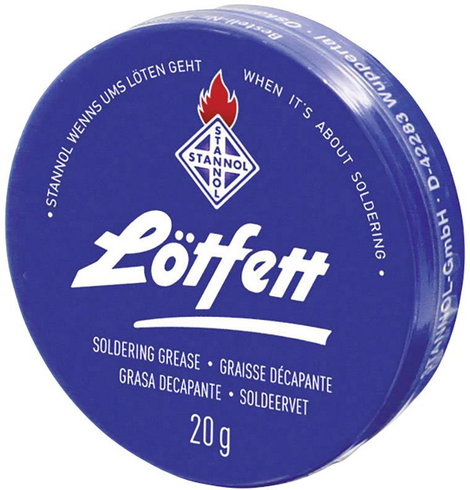 Forrasztókenőcs, forrasztózsír 174083 tartalom 20 g, F-SW 21