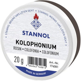 Forrasztó gyanta, kolofónium hegedűgyanta Stannol Kolophonium 174081