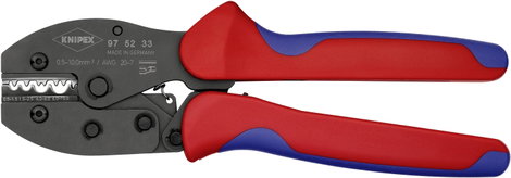 Krimpelő szigeteletlen kábelsaruhoz, KNIPEX 9752 2. kép
