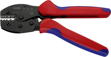 Krimpelő szigeteletlen kábelsaruhoz, KNIPEX 9752 3. kép