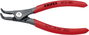 KNIPEX precíziós biztosítógyűrű fogó külső gyűrűkhöz, 3-10 mm, 49 11/49 21 A01 3. bélyegkép