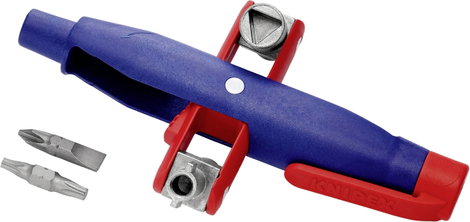 Stiftes kapcsolószekrény kulcs, Knipex 6. kép