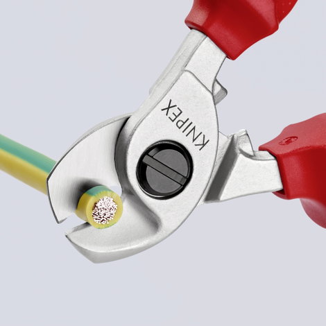VDE kábelolló Knipex 95 16 165 6. kép