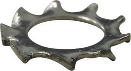 Toolcraft horganyzott acél fogazott alátét, külső fogazású, M8, DIN 6797, 100 db