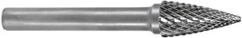 Keményfém maróstift, kúpos, hegyes fejű 3mm átmérőjű RUKO 116049