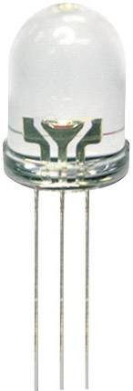 LED kétszínű,5MM 3PIN L-59EGW, BICOLOR