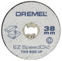 Dremel SC 456 SpeedClic 38 mm átmérőjű 12db-os fém vágótárcsa készlet bélyegkép