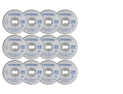 Dremel SC 456 SpeedClic 38 mm átmérőjű 12db-os fém vágótárcsa készlet 5. kép