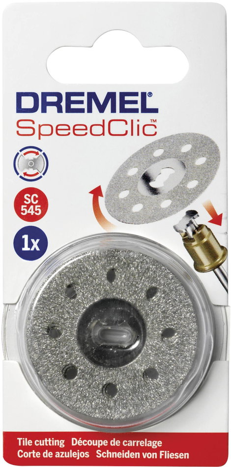 Dremel Speedclic 545 38 mm átmérőjű gyémánt bevonatú vágótárcsa 4. kép