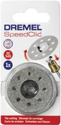 Dremel Speedclic 545 38 mm átmérőjű gyémánt bevonatú vágótárcsa 4. bélyegkép