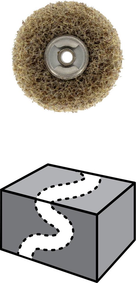 Dremel 511S 2db-os durva szemcsézésű csiszolókorong 3. kép