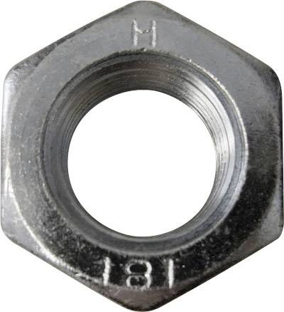 Toolcraft hatlapfejű anya, horganyzott acél, M5, DIN 934, 100 db