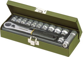 Proxxon 13 részes racsnis dugókulcs készlet, racsnis krova készlet 5,5mm - 14mm között 6,3mm (1/4”) 