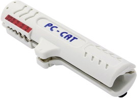 Jokari 30161 koax kábel, CAT kábelcsupaszoló, blankoló CAT5/CAT6/CAT7 4,5 - 10 mm