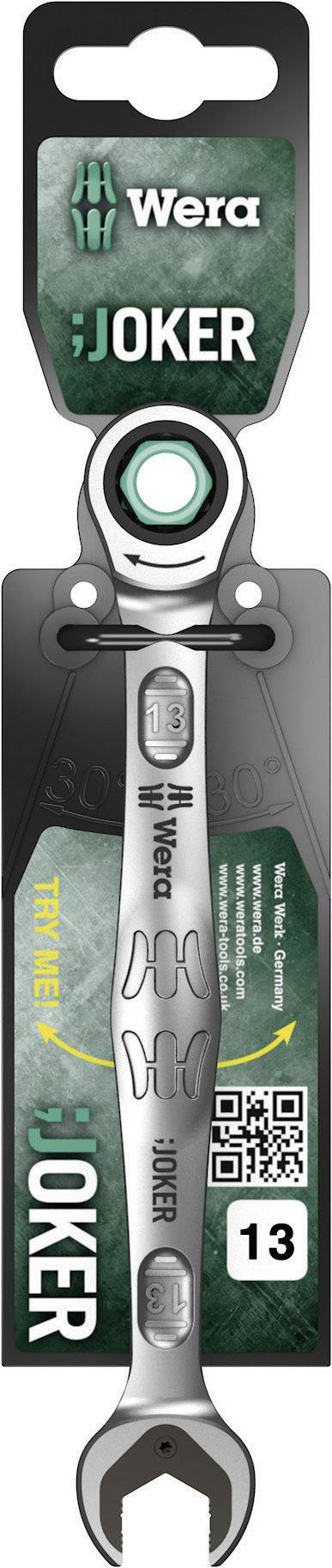 Wera 05073270001 Joker SW 10 Racsnis gyűrűs és villáskulcs 10 mm 29. kép