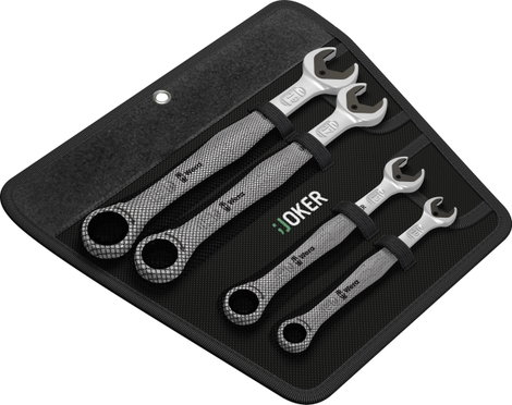 Wera 05073270001 Joker SW 10 Racsnis gyűrűs és villáskulcs 10 mm 2. kép