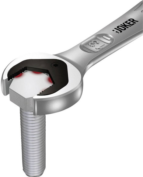 Wera 05073270001 Joker SW 10 Racsnis gyűrűs és villáskulcs 10 mm 7. kép
