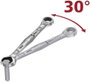 Wera 05073273001 Joker SW 13 Racsnis gyűrűs és villáskulcs 13 mm 4. bélyegkép