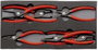 Knipex 00 20 01 V02 Seeger-gyűrű fogó készlet, 6 részes zéger fogó készlet, 12 - 60 mm-ig bélyegkép