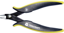 ESD Elektronikai oldalcsípőfogó 134 mm hosszú ToolCraft 816743