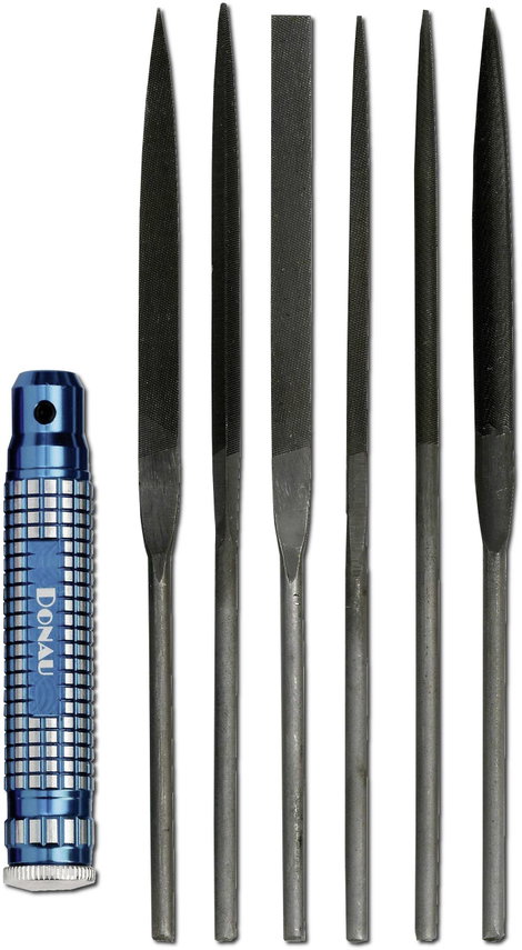 Donau Elektronik M60 7 részes, cserélhető pengéjű tűreszelő készlet 160 mm