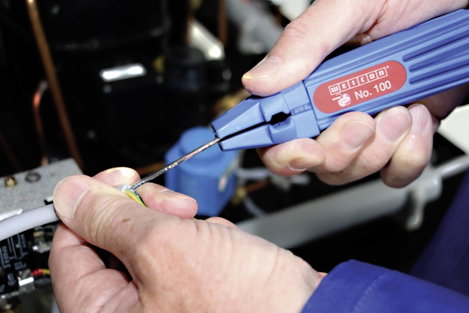 Koax kábel csupaszoló, blankoló 4/13 mm és 0.5-től 16 mm²-ig WEICON TOOLS STAR STRIPPER 51000100-KD 3. kép