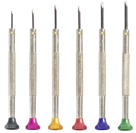 Órás csavarhúzó készlet, 12 részes, Toolcraft 820926