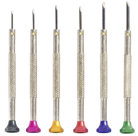 Órás csavarhúzó készlet, 12 részes, Toolcraft 820926