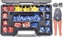 Krimpelőfogó készlet kábelsarukkal 1004 részes 1.72 - 8.2 mm Toolcraft 820927 bélyegkép