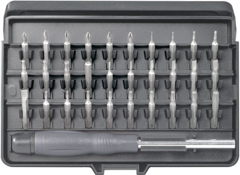 Mikro bit készlet, 31 részes, Toolcraft