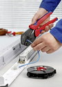 Krimpelő fogó gyorscsere tárral, Knipex MultiCrimp 97 33 02 4. bélyegkép