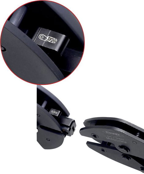 Krimpelő fogó gyorscsere tárral, Knipex MultiCrimp 97 33 02 5. kép
