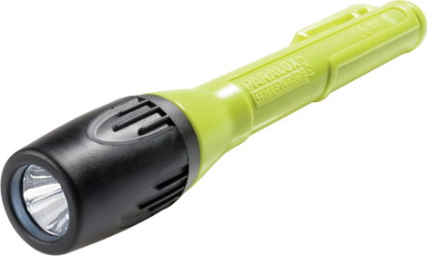 PARAT X-Treme Fluoreszkáló sárga színű, vízálló, porálló LED izzós biztonsági kézilámpa, zseblámpa m 2. kép