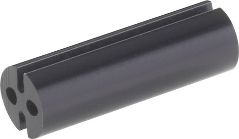 Richco 3-5 mm LED-es távtartó, fekete, raszter 1,5 mm, LEDS-1-6-26