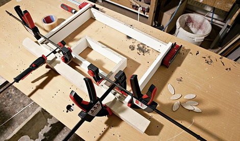 Egykezes csavaros gyorsszorító, 150 X 80mm EZS Bessey EZS15-8 8. kép