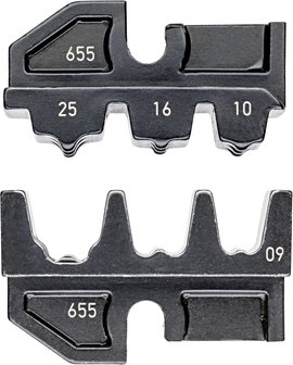 Knipex 97 49 09 érvéghüvely krimpelőfogó krimpelő betét, préselő betét 10 - 25 mm² -ig Knipex krimpe