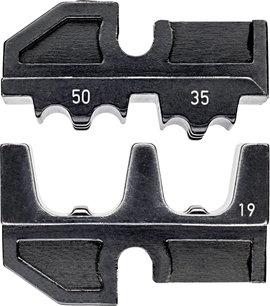 Knipex 97 49 19 érvéghüvely krimpelőfogó krimpelő betét, préselő betét 35 - 50 mm² -ig Knipex krimpe