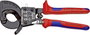 Racsnis kábelvágó 250 mm, 32 mm vágóképesség, Knipex 95 31 250 25. bélyegkép
