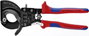 Racsnis kábelvágó 250 mm, 32 mm vágóképesség, Knipex 95 31 250 26. bélyegkép