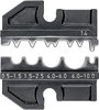 Knipex 97 49 14 szigeteletlen kábelsaru krimpelő betét, préselő betét 0.5 - 10 mm² -ig Knipex krimpe bélyegkép