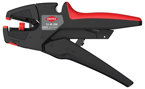 Automatikus vezetékcsupaszoló, blankoló fogó 0,03...10 mm², Knipex 12 40 200 2. kép