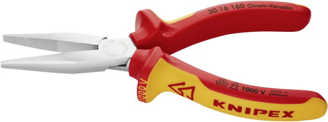 Laposfogó, VDE, DIN ISO 5745 szerint, - KNIPEX 30 16 160 2. kép