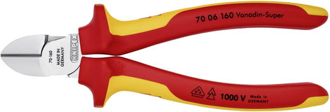 VDE oldalcsípőfogó KNIPEX 13. kép