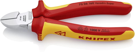 VDE oldalcsípőfogó KNIPEX 14. kép