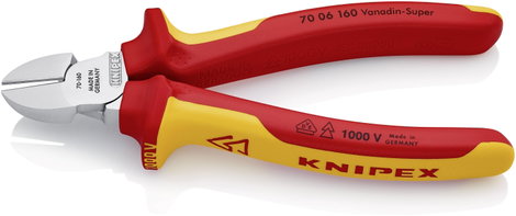 VDE oldalcsípőfogó KNIPEX 3. kép