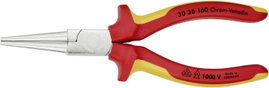 Kerekcsőrű fogó, VDE, DIN ISO 5745 szerint - KNIPEX 30 36 160