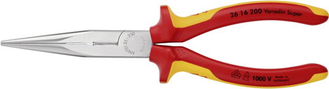 VDE kerek csípőfogó KNIPEX 3. kép