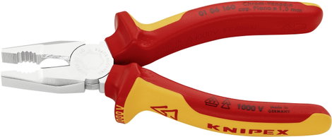 VDE kombifogó KNIPEX 160 mm 3. kép